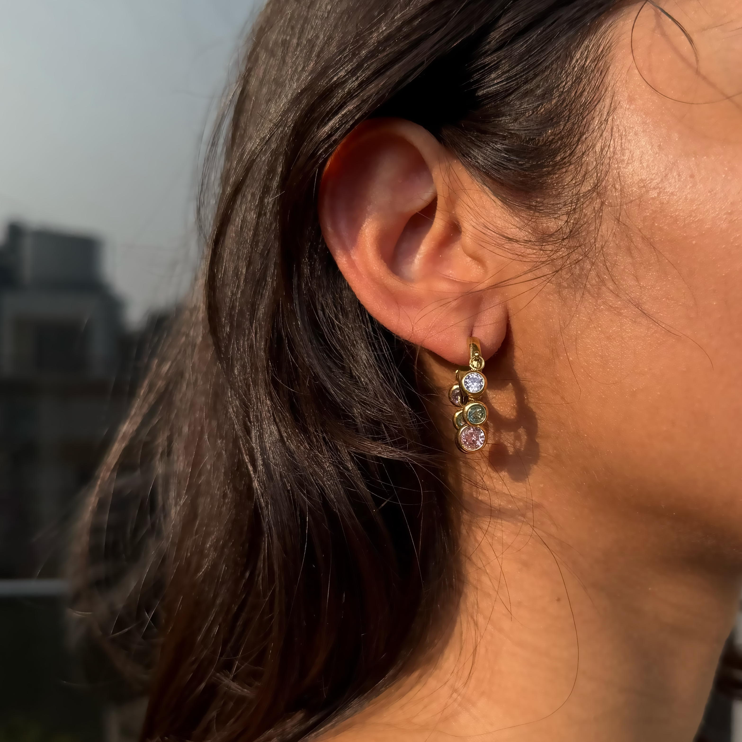 Regal Multi-Color Hoops
