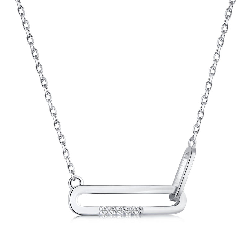 PIN NECKLACE - Fine Silver