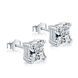 SQUARE STUDS MEGA (10MM) - Fine Silver