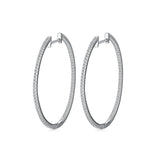 SWIFT HOOPS - Fine Silver