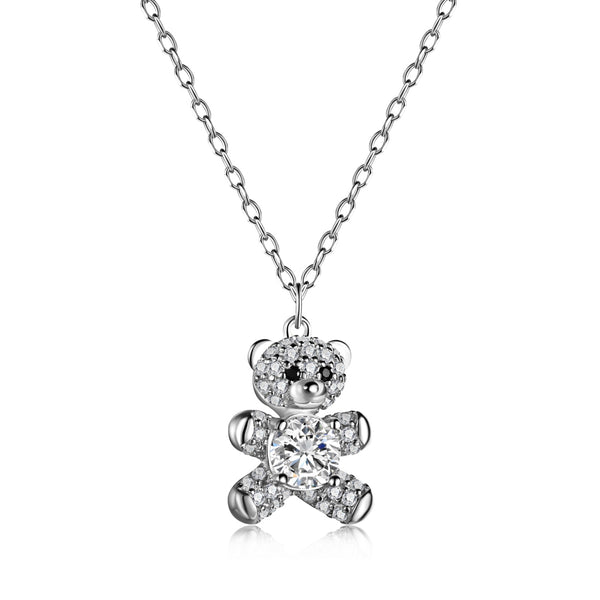 TEDDY NECKLACE - Fine Silver