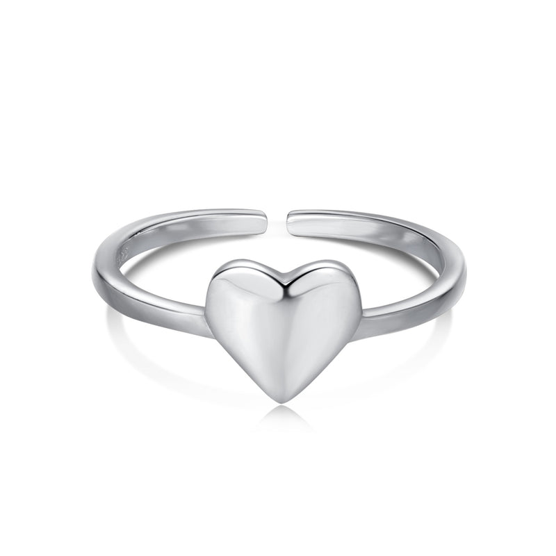 FIX HER HEART RING - Fine Silver