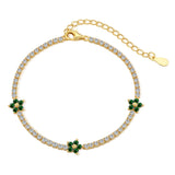 VERTE TENNIS BRACELET - Fine Silver