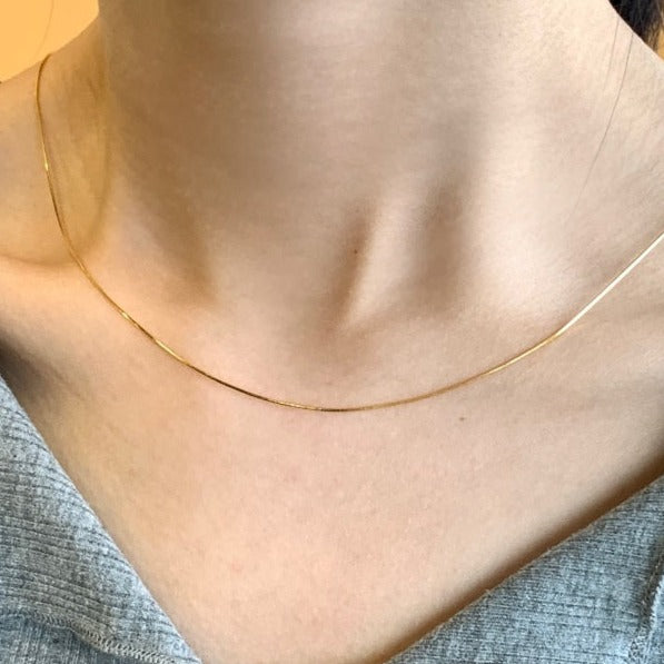 SIMPLE CHAIN - Fine Silver