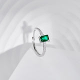 VERTE RESIZABLE RING - Fine Silver