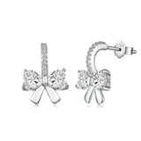 BOW-TIFUL EARRINGS - Fine Silver