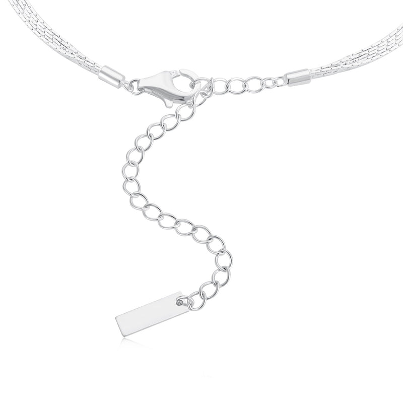 THIN TRIPLY NECKLACE - Fine Silver