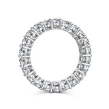 PETITE OVAL ETERNITY RING - Fine Silver