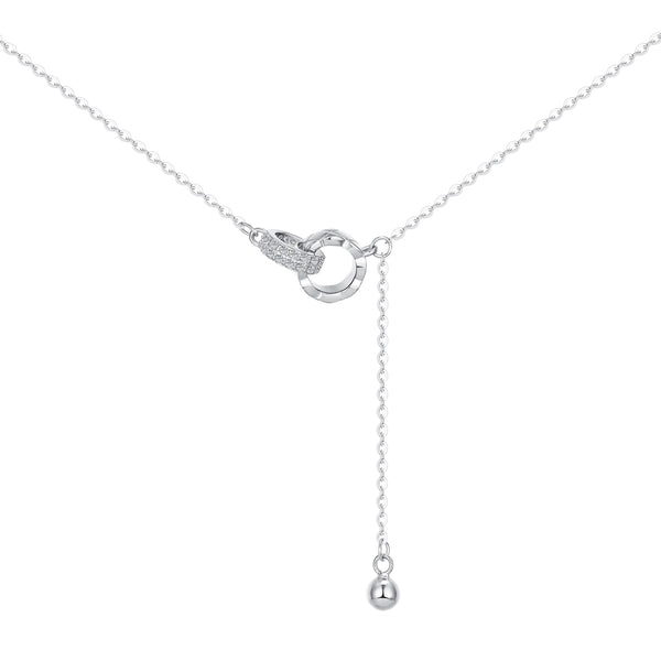 ENTWINED NECKLACE - Fine Silver