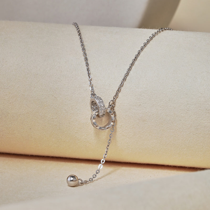 ENTWINED NECKLACE - Fine Silver