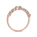 DAINT ROSE GOLD RING - Fine Silver