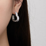 AIME EARRINGS - Fine Silver