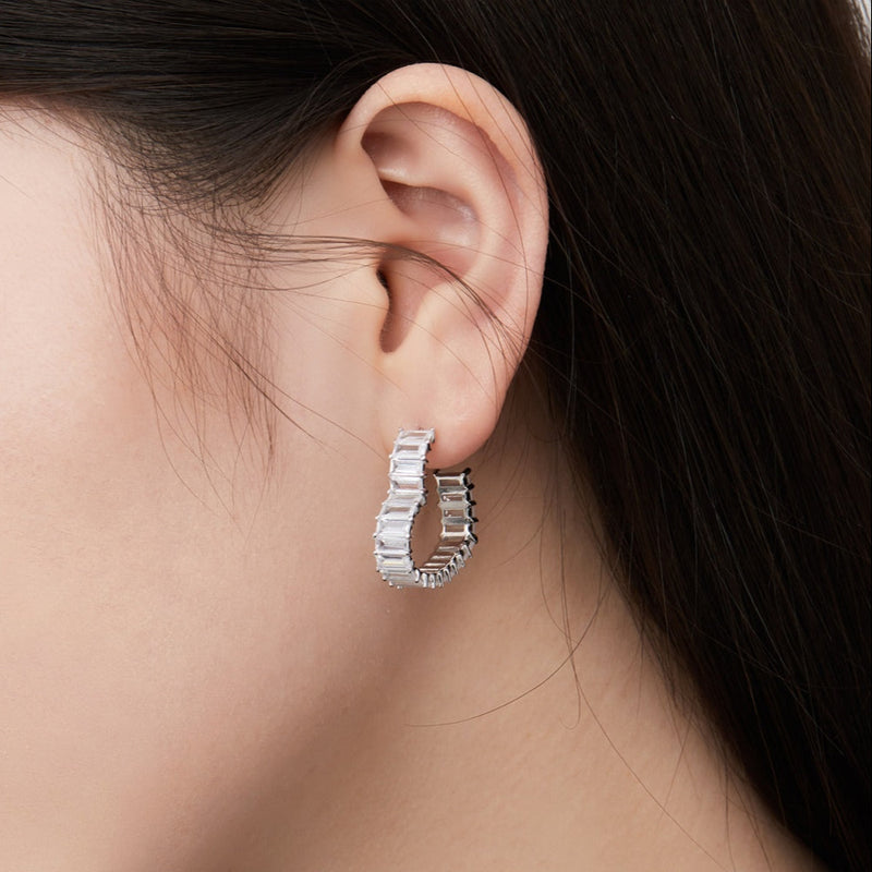 AIME EARRINGS - Fine Silver