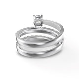 LET'S ENTWINE RING - Fine Silver