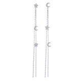 S&M LONG EARRINGS - Fine Silver