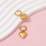 HEARTS FOR YOU EARRINGS - 18K GOLD-PLATED