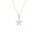 FLORA NECKLACE - 18K GOLD-PLATED