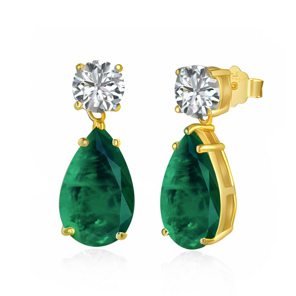 VERTE EARRINGS - Fine Silver
