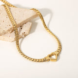 HEARTSTRUCK CHOKER/NECKLACE - 18K GOLD-PLATED