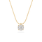 3D Rose Solitaire Necklace