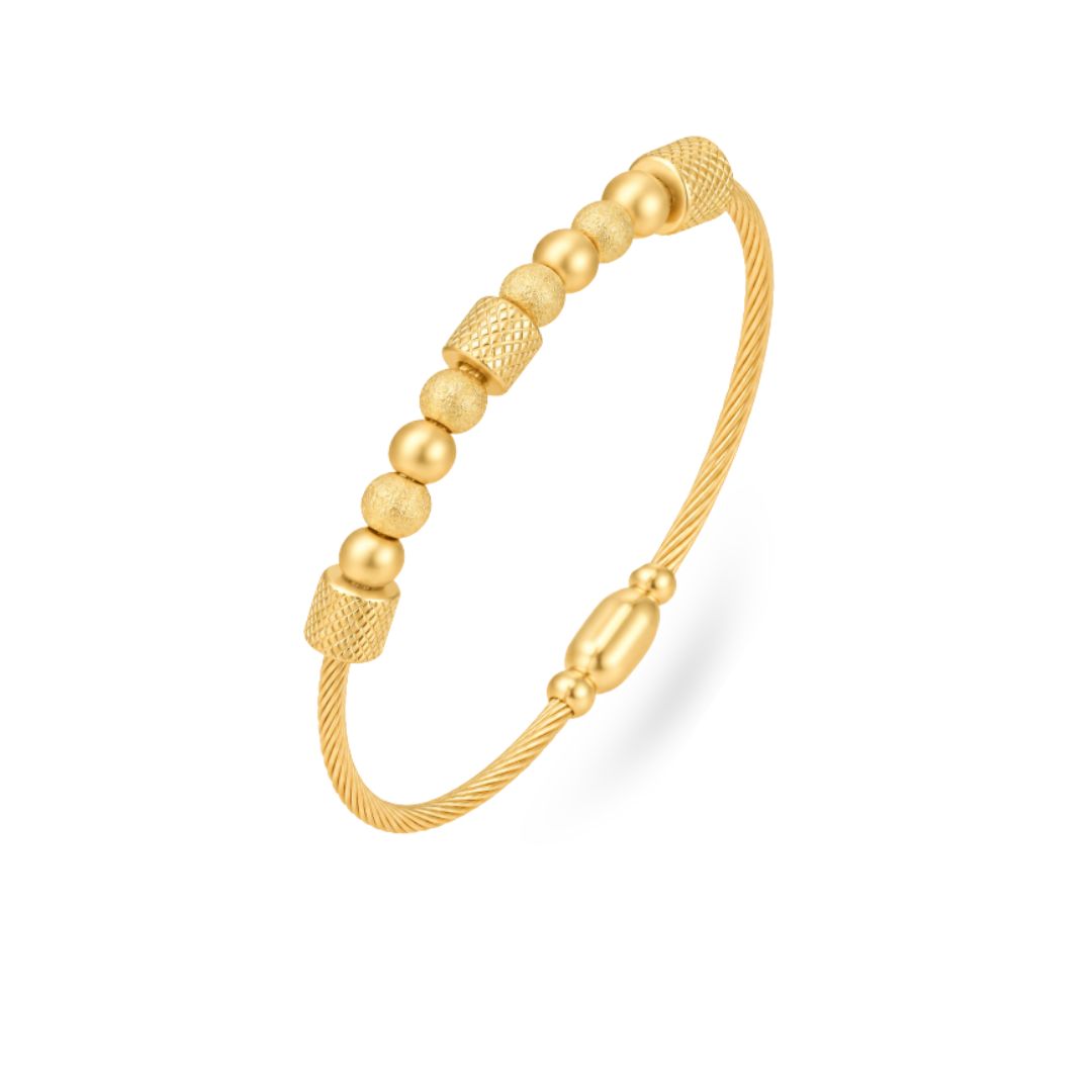 Gold Bead Bracelet