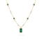 Emerald Pearl Necklace