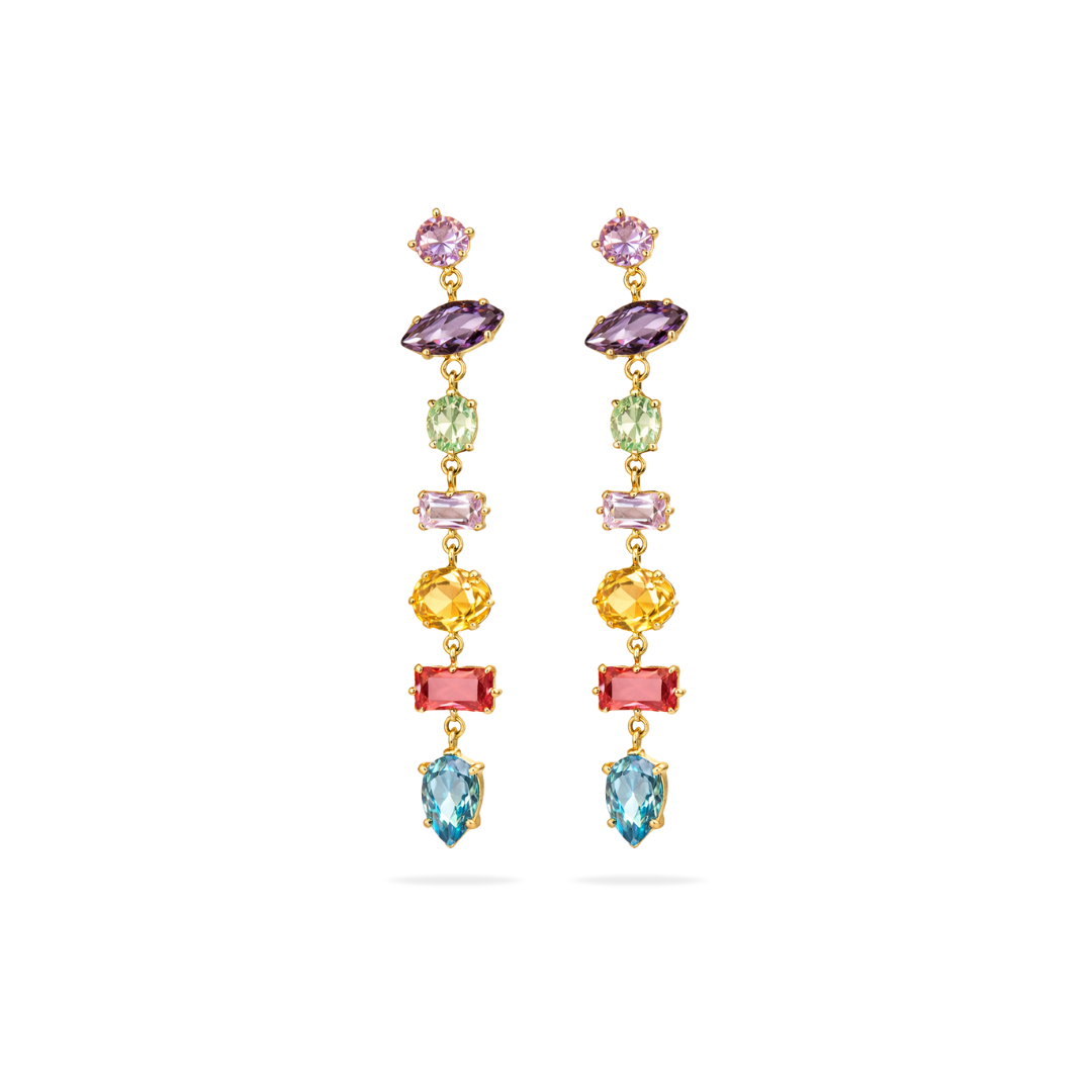Rainbow Drop Earrings