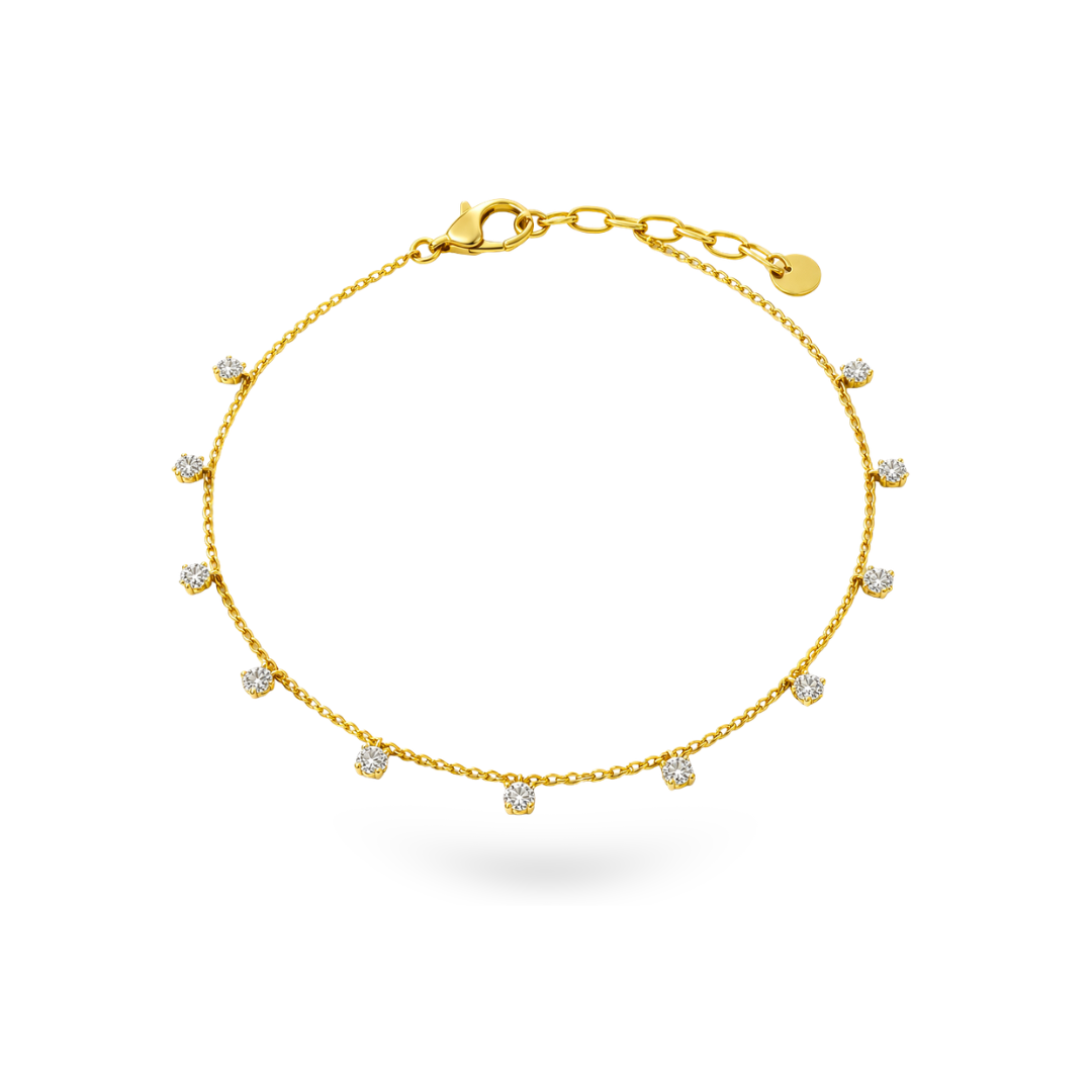 Tiny Solitaire Bracelet