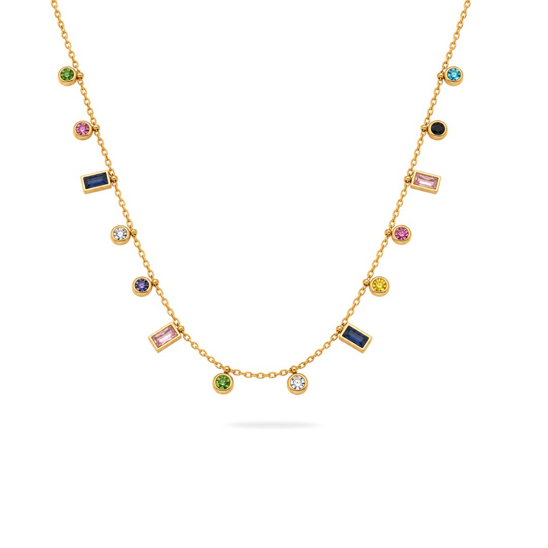 Colorful Stones Necklace