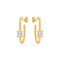 Cushion Crystal Earrings