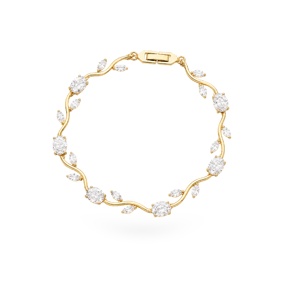 Crystal Tulip Bracelet