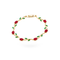 Ruby Tulip Bracelet