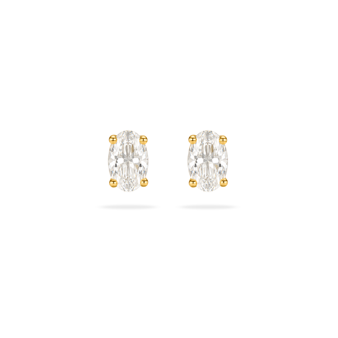 Mini Oval Earrings