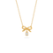 Bow & Charm Necklace