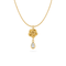 Floral Drop Necklace