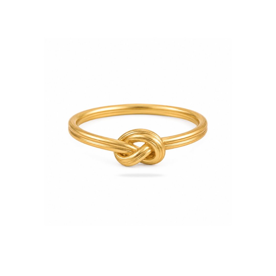 Love Knot Adjustable Ring
