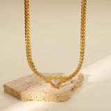 HEARTSTRUCK CHOKER/NECKLACE - 18K GOLD-PLATED