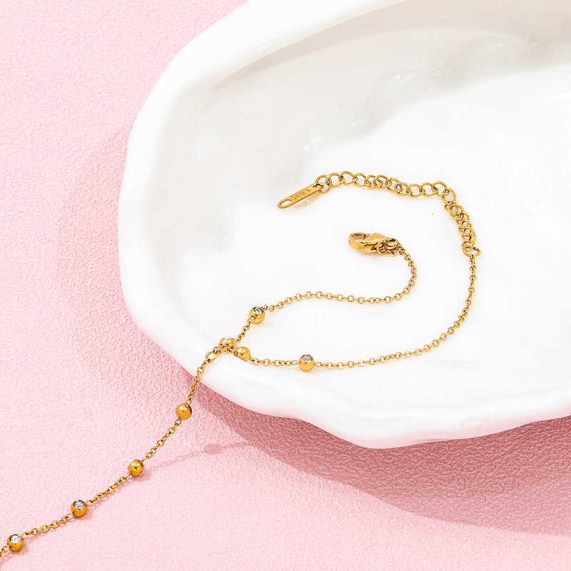 DAINTY HAND CHAIN - 18K GOLD-PLATED