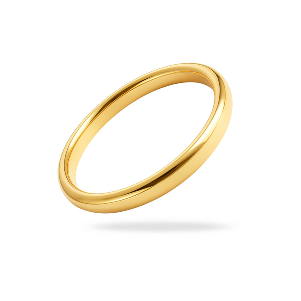 CLASSIC BANGLE - 18K GOLD-PLATED