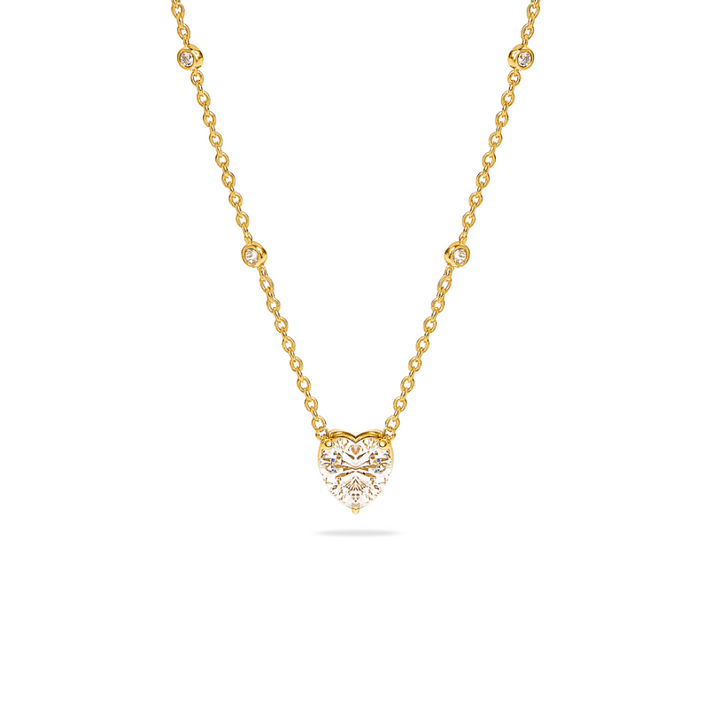 HEARTFELT NECKLACE - 18K GOLD-PLATED
