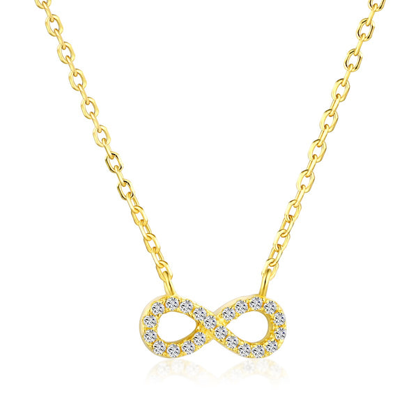 INFINITY NECKLACE - Fine Silver