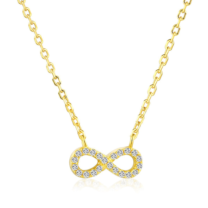 INFINITY NECKLACE - Fine Silver