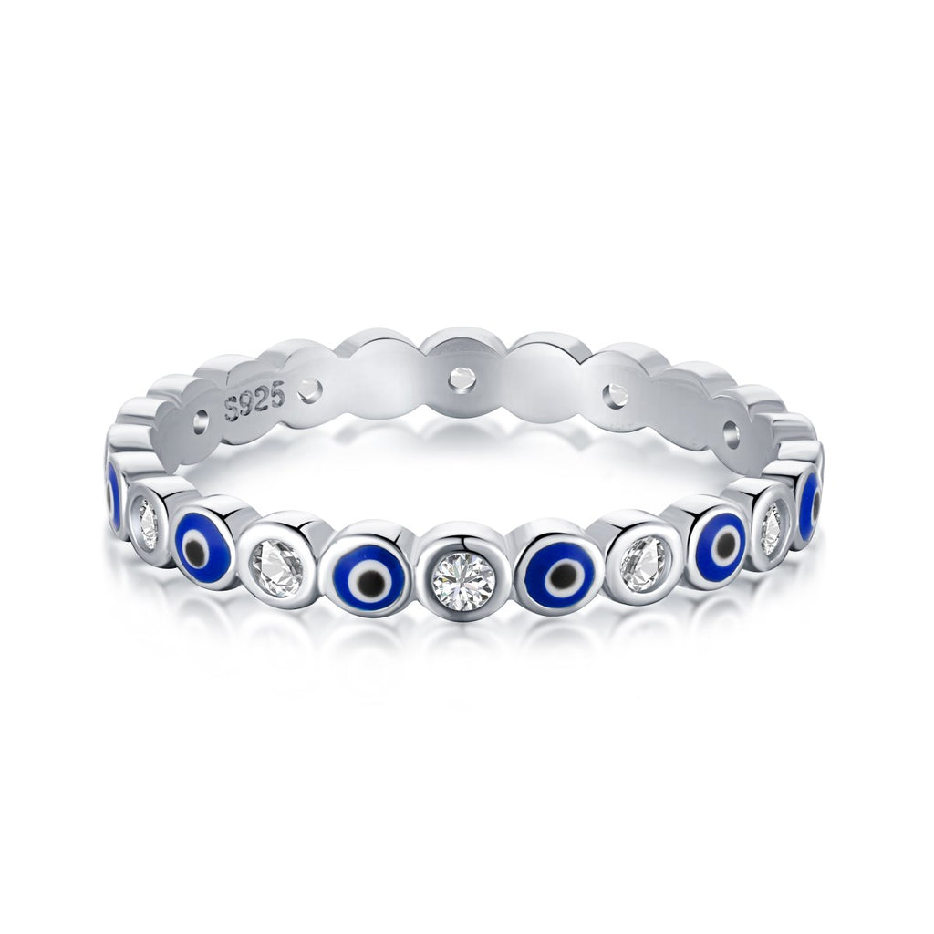 NAZAR RING Fine Silver