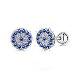 NAZAR STUDS - Fine Silver