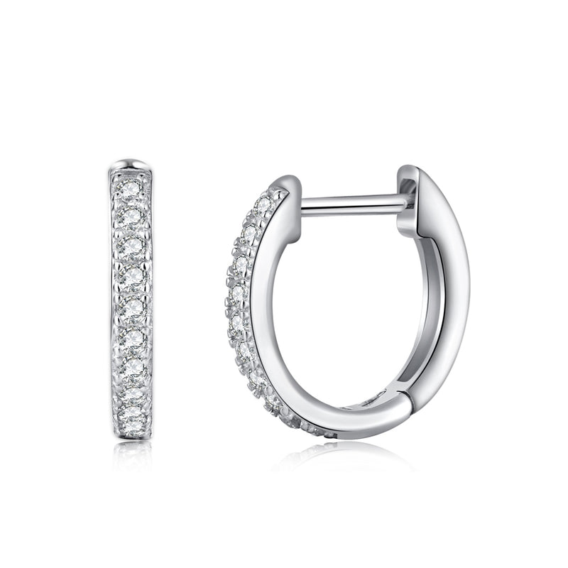 MER TINY HOOPS - Fine Silver