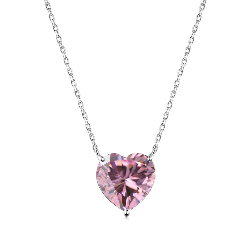 PINK AMOUR NECKLACE - Fine Silver no