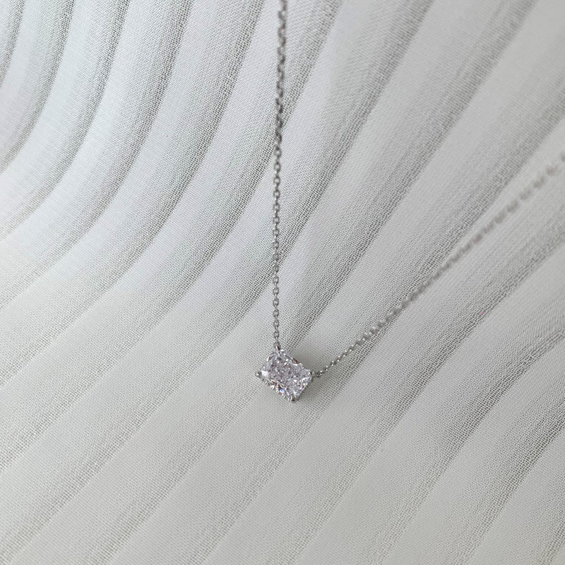 CRUSHED ICE NECKLACE - Fine Silver