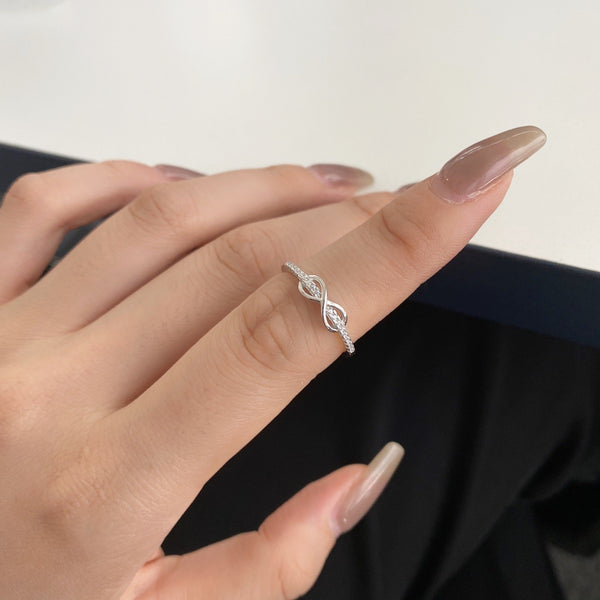 INFINITY RING - Fine Silver