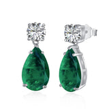 VERTE EARRINGS - Fine Silver