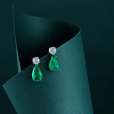 VERTE EARRINGS - Fine Silver